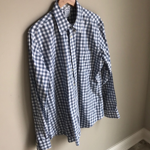 Brooks Brothers, Men’s, Button Down Shirt, Blue - Picture 3 of 8